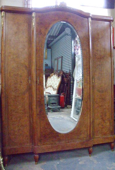 antique empire style armoire